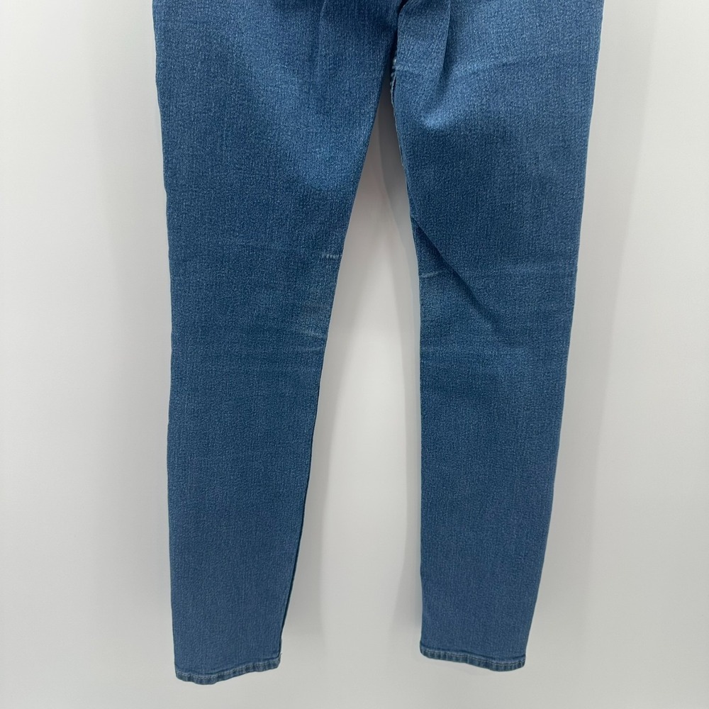 & Denim Jeans Womens 25 Blue Skinny Ankle Regular Fit 4-Pockets Stretch - Picture 4 of 9